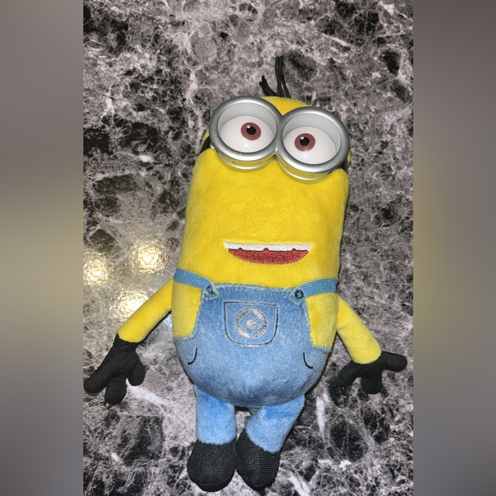 Ty Yellow and Blue Plush with Black Accents